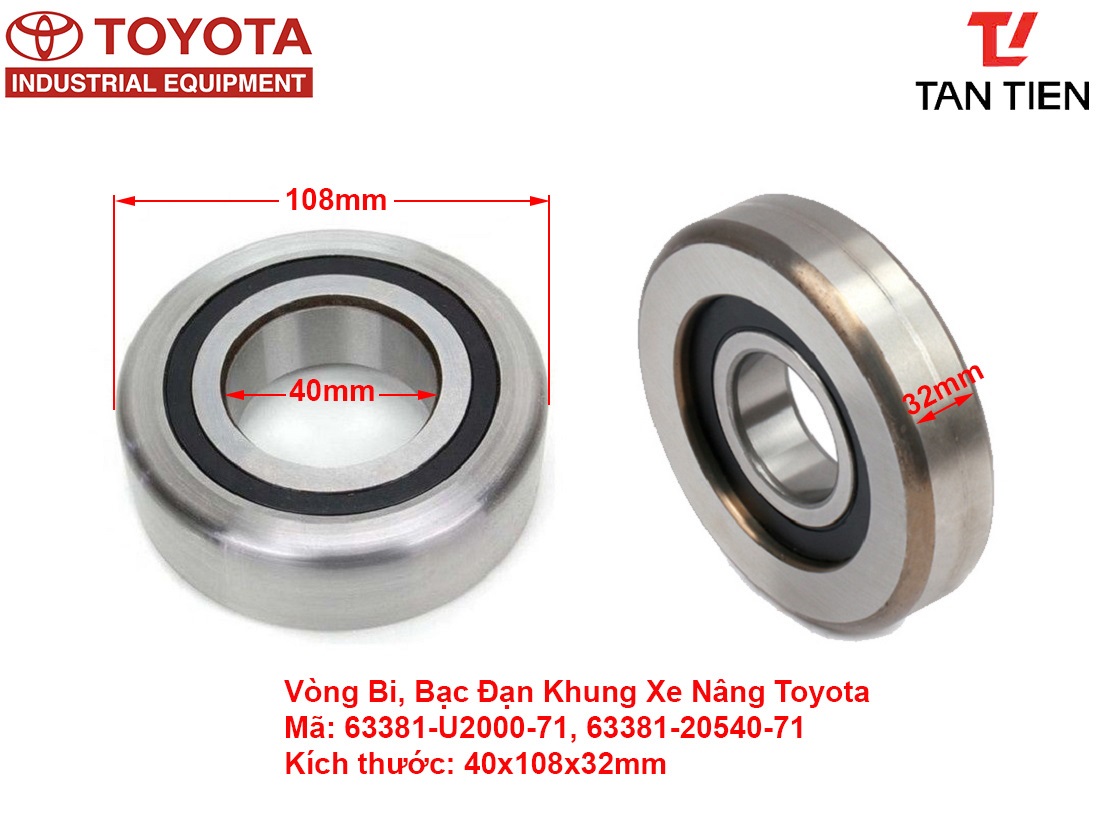 Vòng Bi Toyota 63381-U2000-71